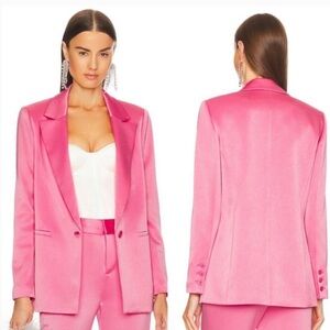 Alice + Olivia Elegant Pink Women's Blazer Sz 10
